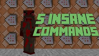 5 Insane Things You Can Do With Command Blocks! Command Block Tutorial!