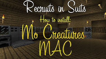 Minecraft: MAC 1.5_01 Mo Creatures 2.9.4 Install Tutorial with Piranhas - Vikom Media