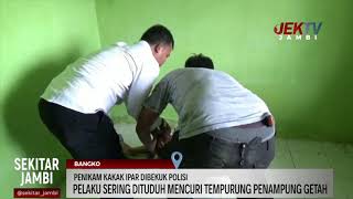 PENIKAM KAKAK IPAR DIBEKUK POLISI