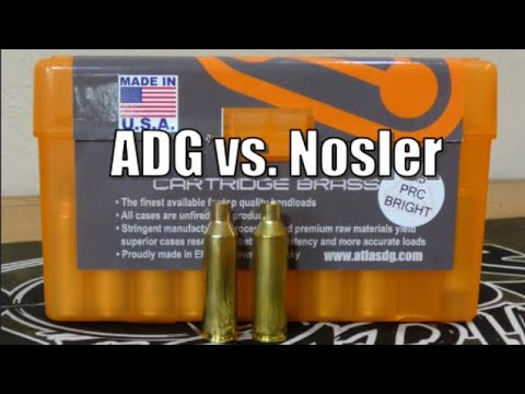 6.5 PRC, Nosler Vs. ADG Brass 