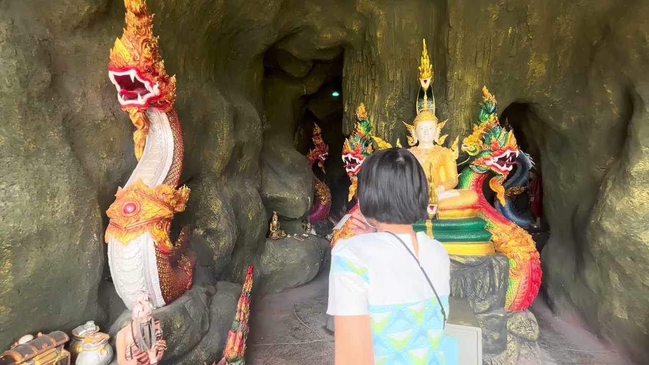 พญานาค วัดใหม่สุปดิษฐาราม อ.นครชัยศรี #ไหว้พระ