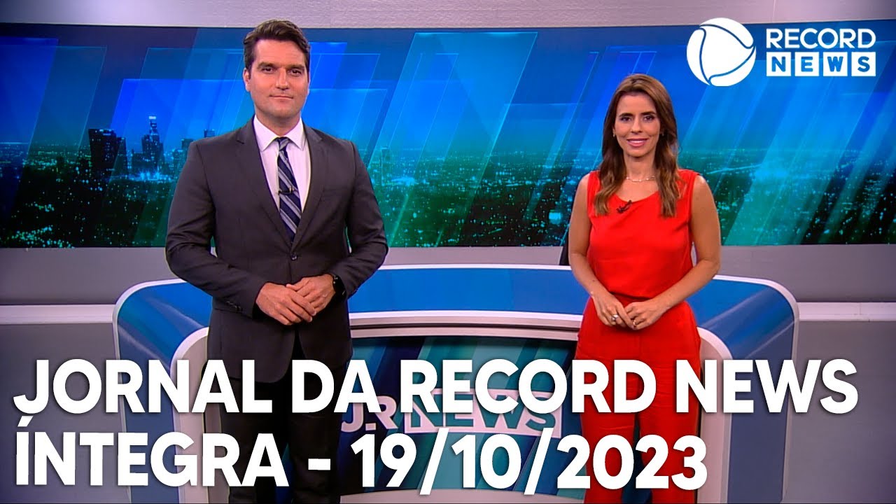 Jornal da Record News – 19/10/2023