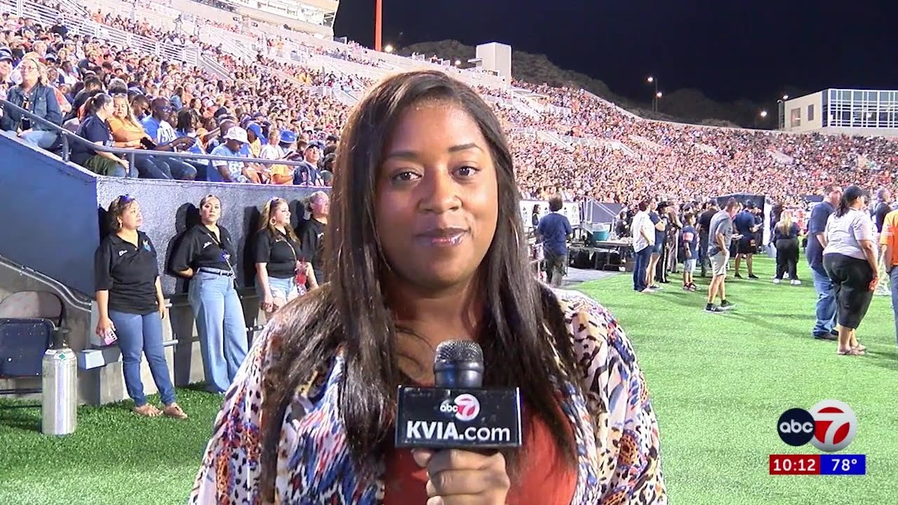 Fans show support at UTEP's first home game