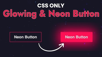Create Stunning Glowing Buttons with CSS | Button Animation