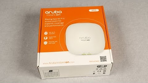 Unboxing Aruba Instant On AP25 Bundle
