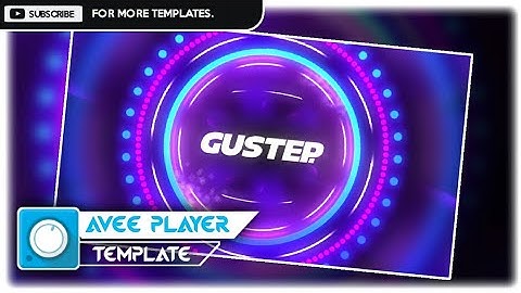 Avee Player Template  | VORTEX | By Gustep. | 30 fps