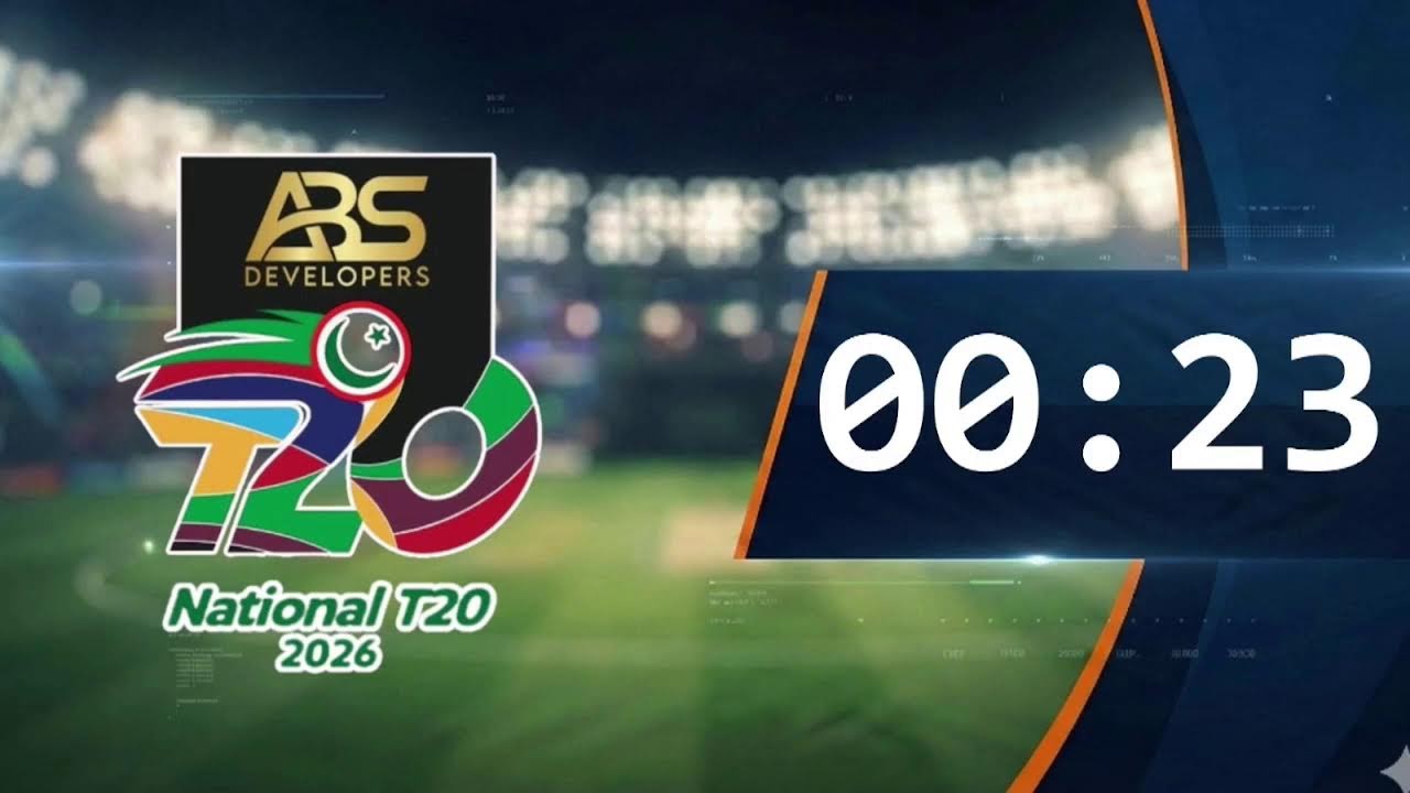 LIVE | Lahore Region Whites - Peshawar Region | Day 01 | ABS Developers National T20 Cup | 2026