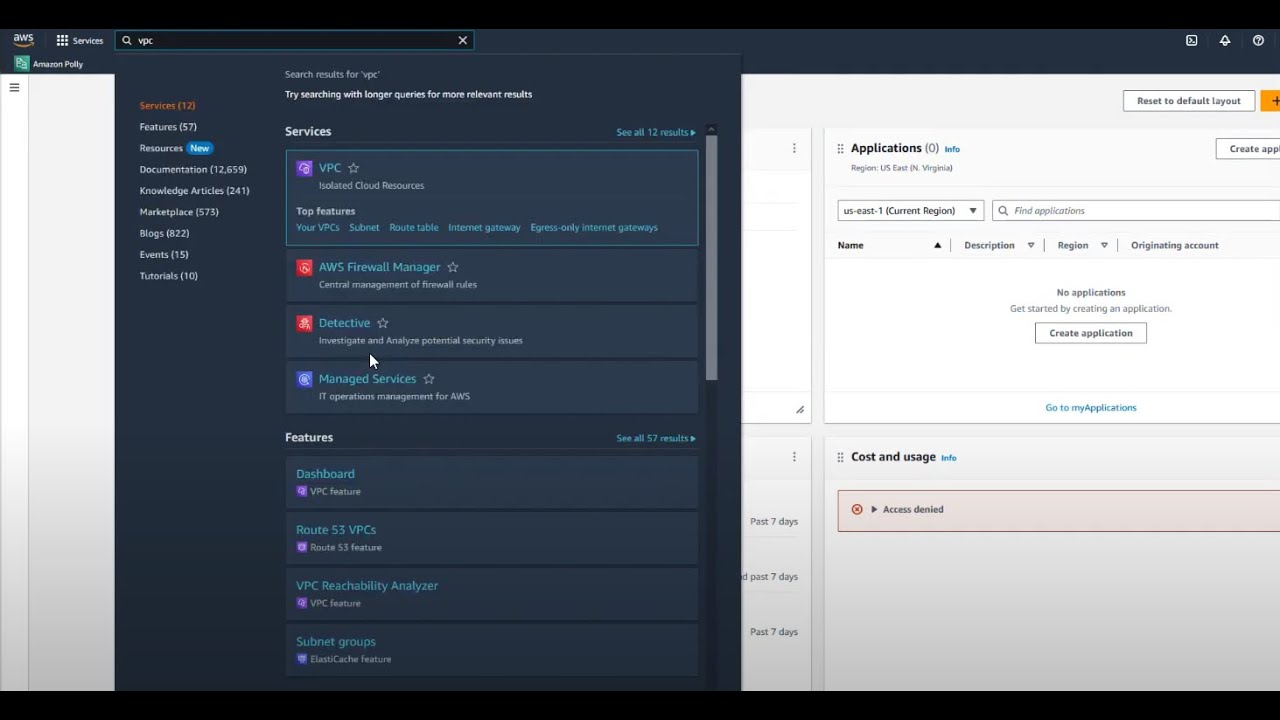 Amazon VPC Lab | Amazon Virtual Private Cloud - YouTube