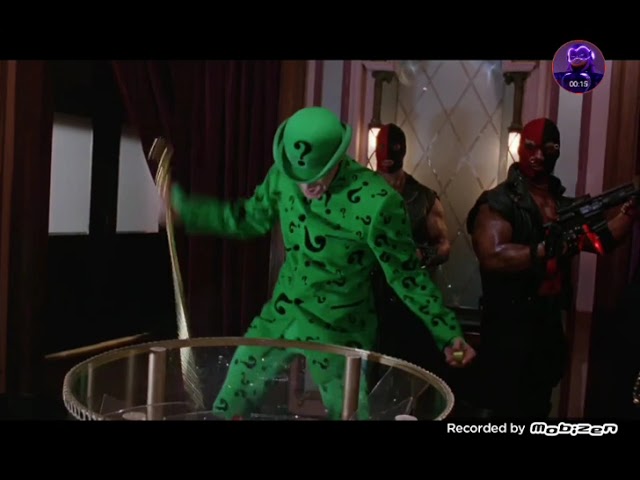 Batman Forever (1995)- Riddler & Two Face robs a jewelry store scene