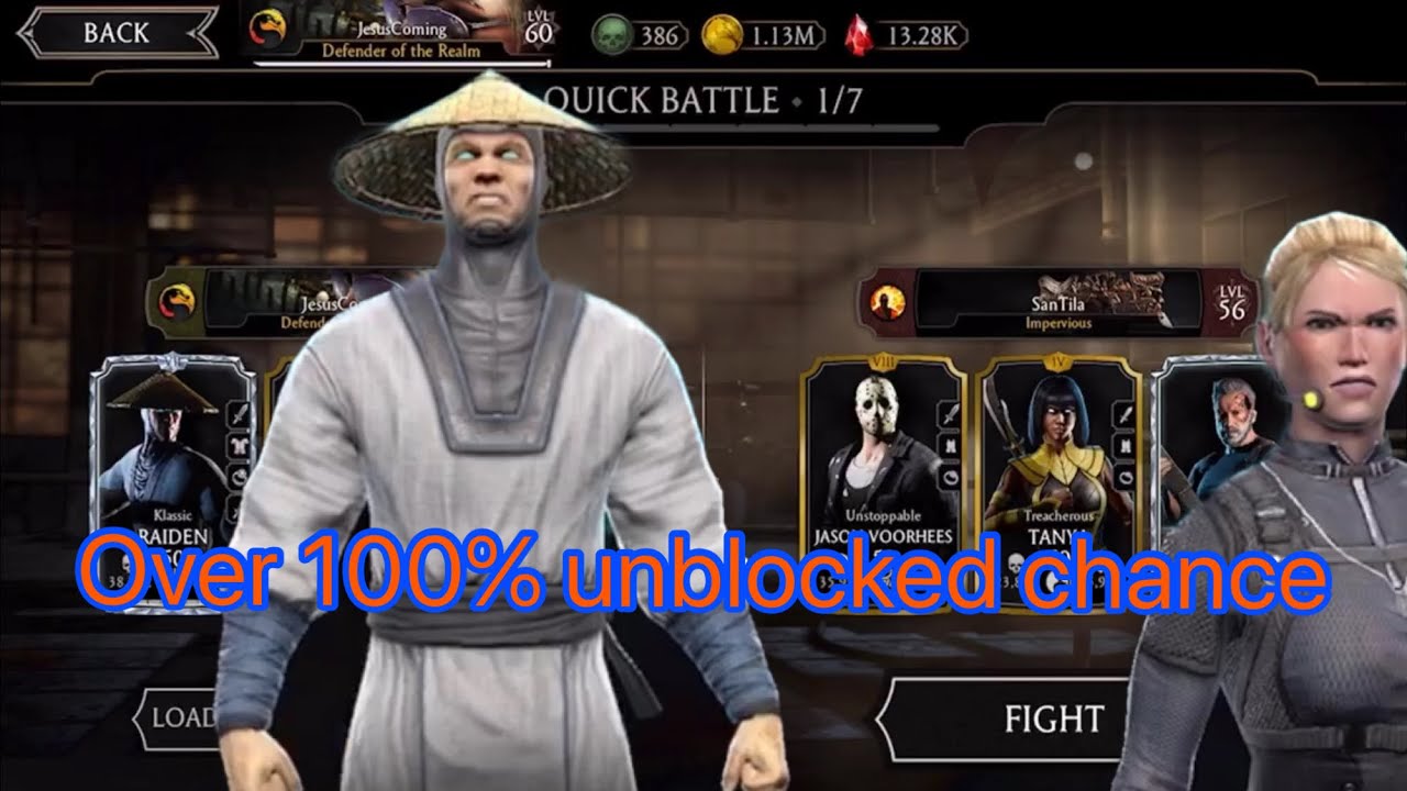 MK MOBILE KLASSIC RAIDEN IS A SAVAGE! GOES 1V3 IN FACTION WARS