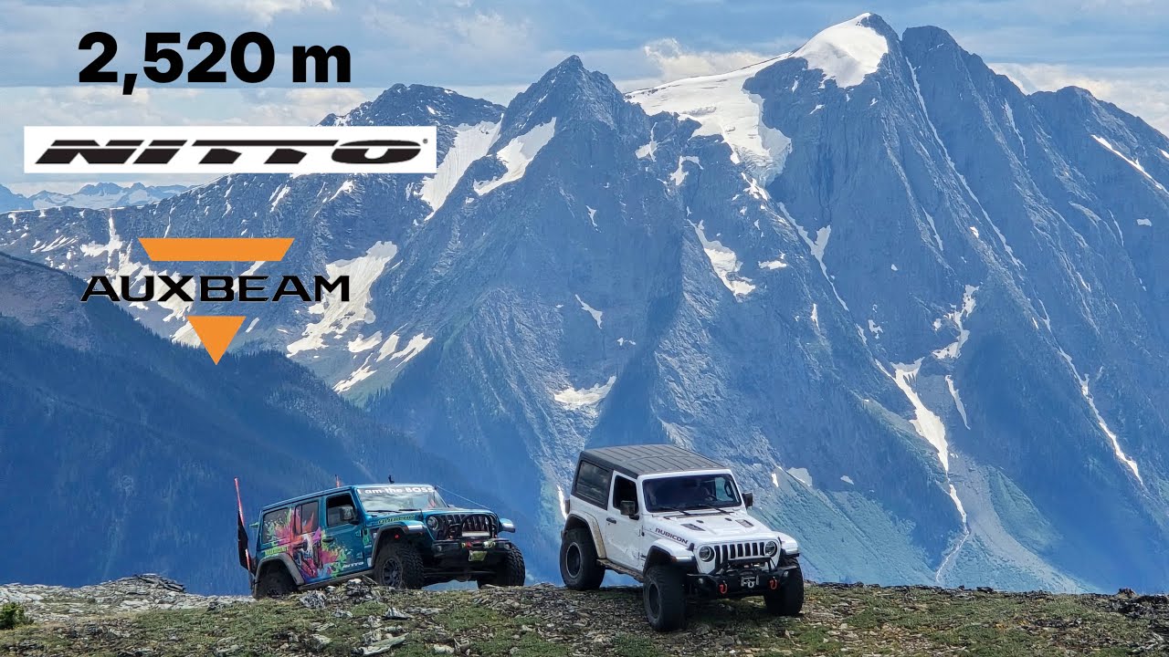 Team Nitto Trail Grappler Jeeping to 2,520 m