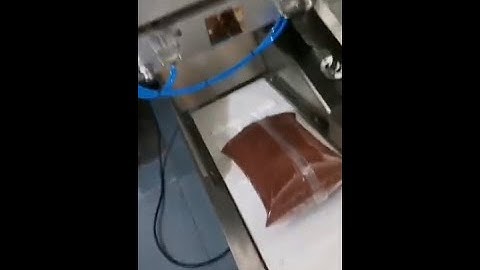 Samfull automatic up to 10kg red date paste filling and packing machine