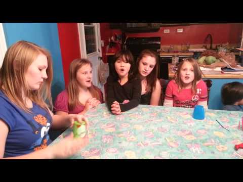 Cup song cover by storm, ashlynn, raven, emerald, angel, and johnny smith