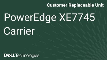 How to replace a drive carrier on a PowerEdge XE7745