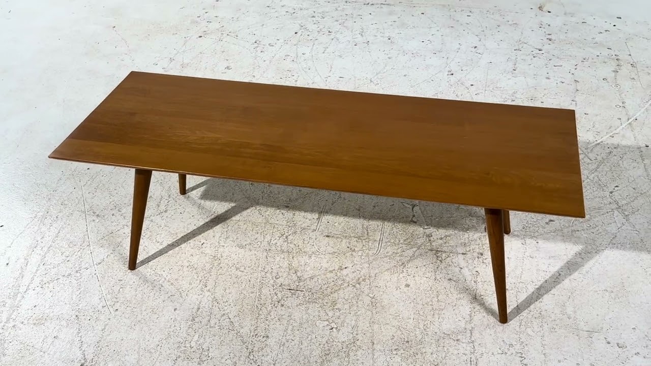 Paul McCobb for Planner Group Mid Century Bench Coffee Table