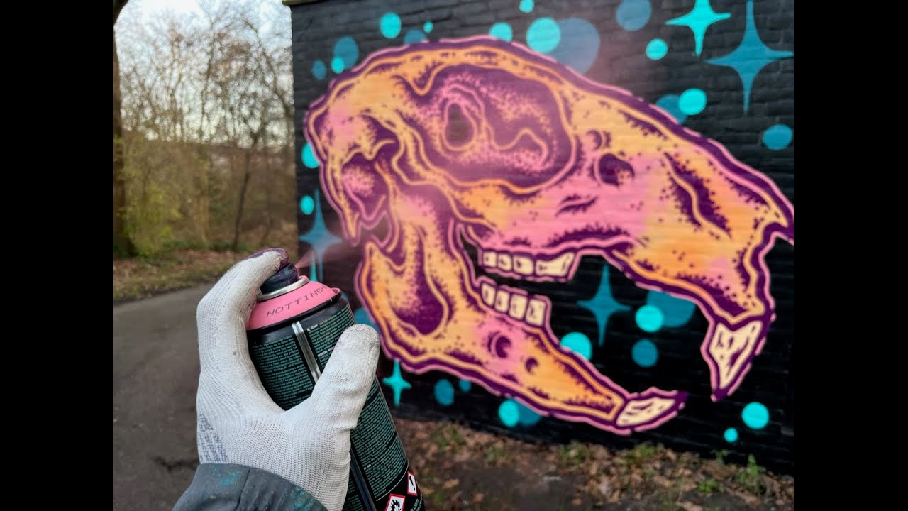 A quick 2 hour Mural to Finish 2025!