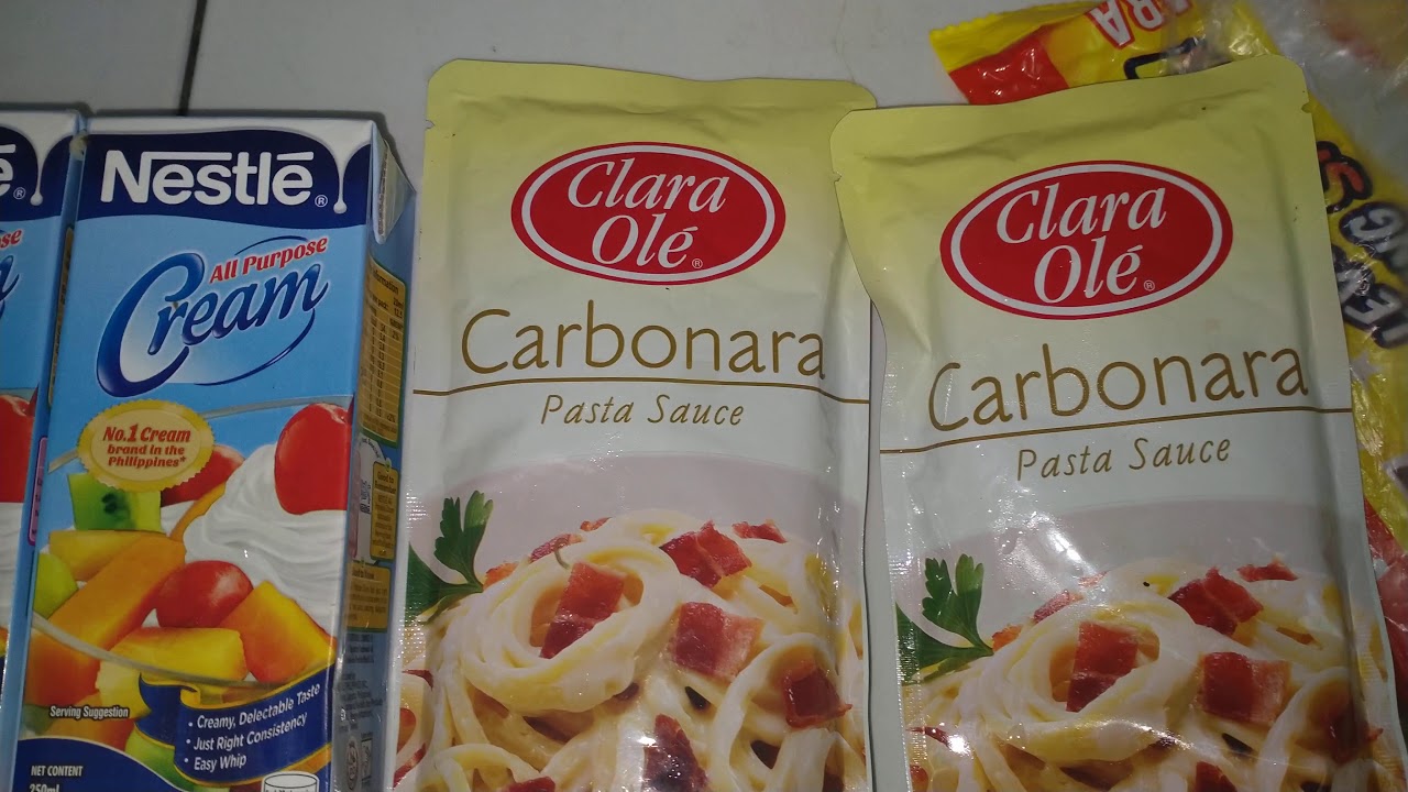 HOW TO COOK CARBONARA SAUCE 🐔🥚🐖 YouTube