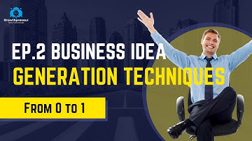 From 0 to 1: Ep. 2 Business Idea Generation Techniques in Entrepreneurship