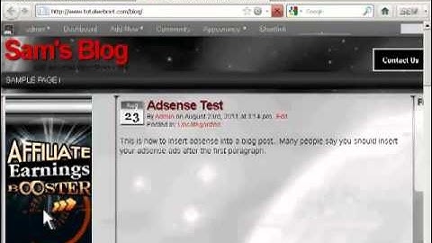 How to add Aweber Autoresponder Optin Form into your wordpress blog