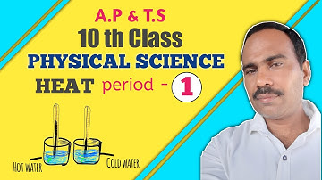 10 th Class Physical science | Heat | period #1 | A.P & T.S state syllabus.