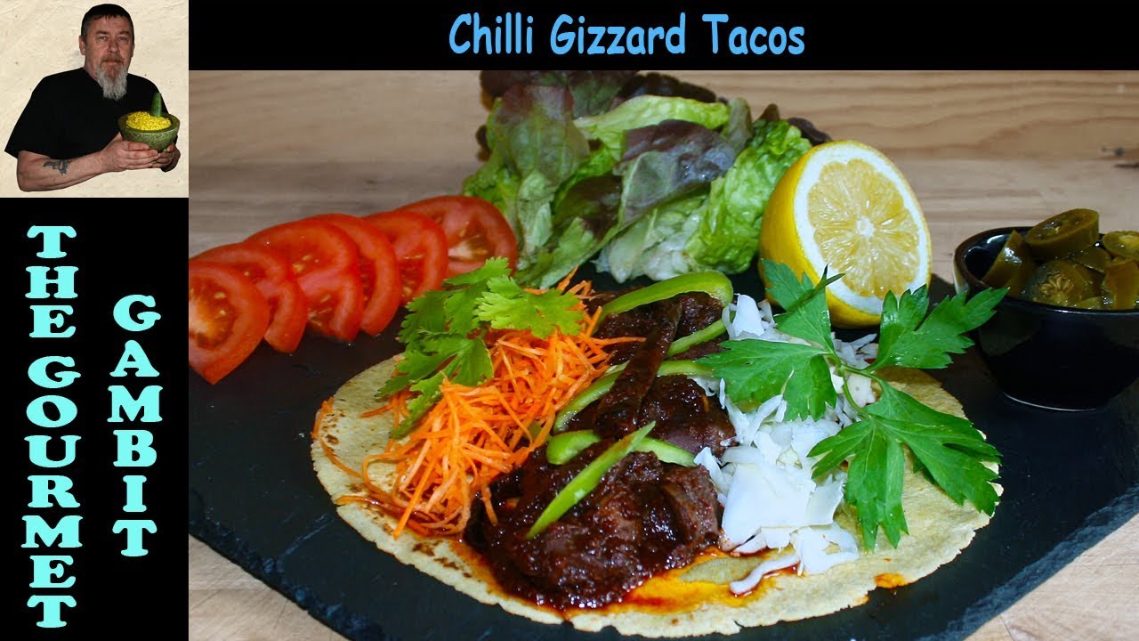 Chilli Gizzard Tacos a fusion of Asian and Mexican Flavors YouTube