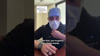 Sneezing during surgery 😷. #dil #surgeon #chicago