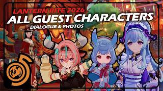 All Guest Characters Dialogue - Lantern Rite 2026  | Genshin Impact screenshot 1