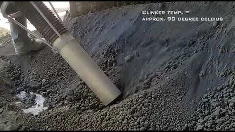 Hot clinker recovery