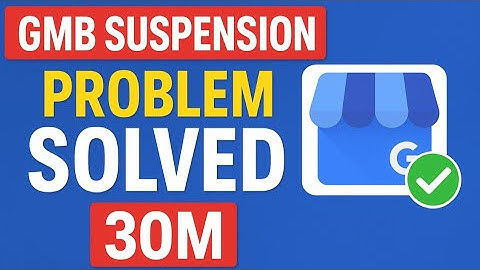 GMB suspension problem solved 30M 😲|| GMB instant verification method new version 