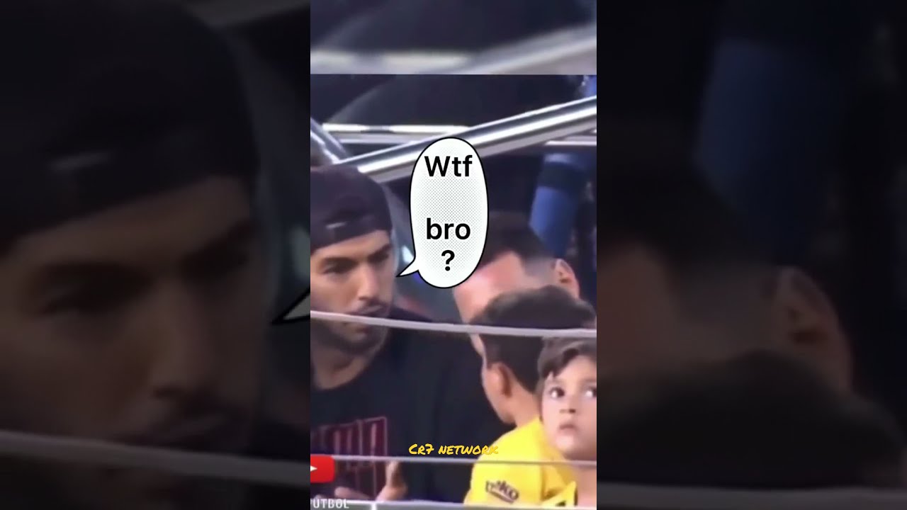 WTF moment , Messi's son celebrate the goal against Barcelona 😂🤣😂