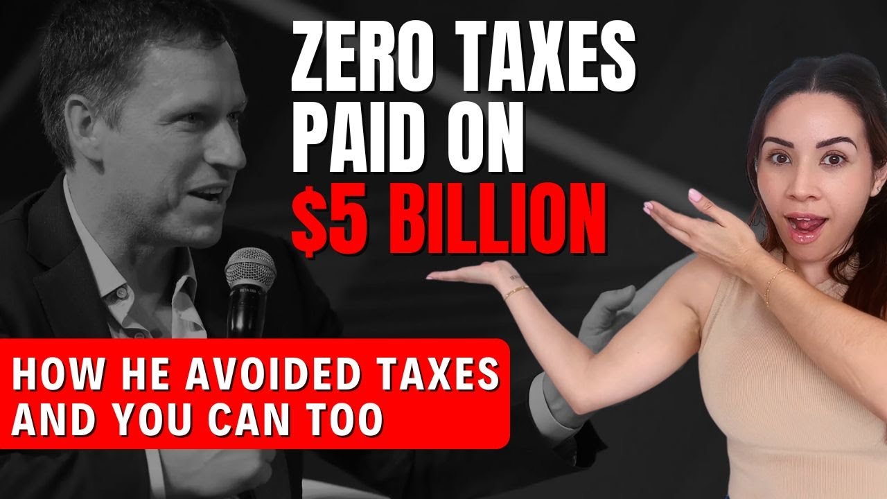 How Peter Thiel Didn’t Pay Taxes & You Can Too