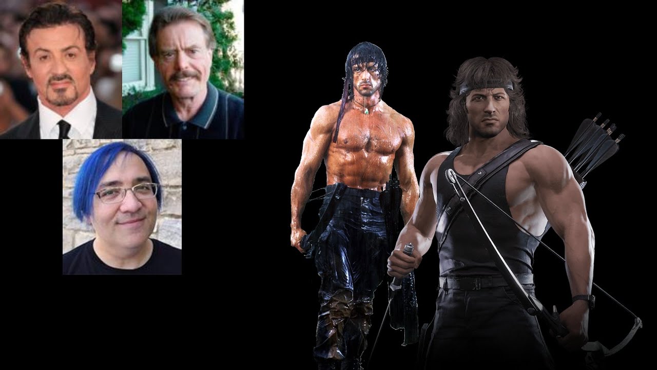 Animated Voice Comparison- John Rambo (Rambo) - YouTube