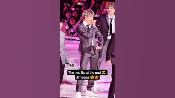 JIMIN S MIC FLIP AT THE END THOUGH 