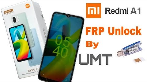 Redmi A1 (2022) FRP Unlock UMT | Mi a1 2022 FRP Unlock UMT | Rdemi A1 FRP Bypass | UMT | 2022