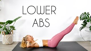 10 min LOWER ABS Workout | BURN Lower Belly FAT
