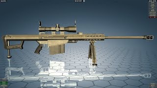 BARRETT M82A1 (M107): DISASSEMBLY & ASSEMBLY