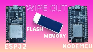How to erase flash memory of NODEMCU & ESP32 ||PYTHON310