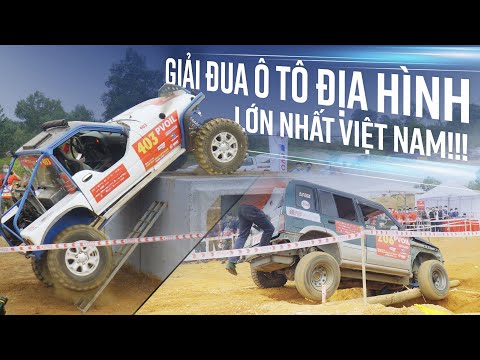 Video Ô tô bốc đầu, lội bùn, đua hăng đến gãy bánh… tại Giải... - youtube