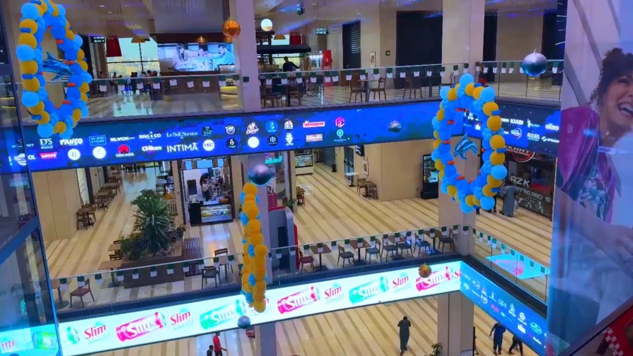 وهران: جولة في المركز التجاري وهران الكبير أزاد AZ Mall Grand Oran