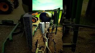 Wrapping The Haylage #farming #viral #agriculture #shorts