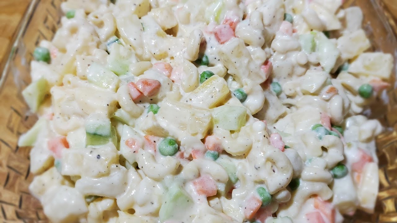 Russian Salad Easy Dawat Party side dish recipe in Urdu and Hindi Indo Pak Cooking YouTube