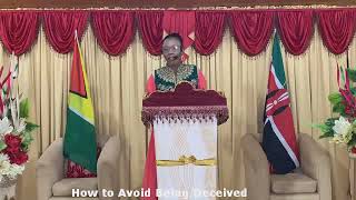 How to Avoid Being Deceived
