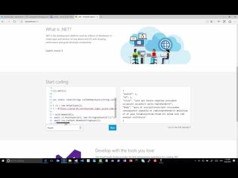 Developers' Home - C# everywhere (1) C# online