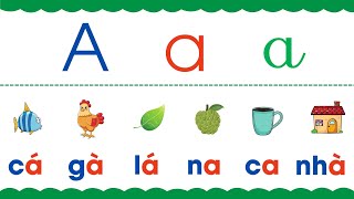 Bảng Chữ Cái Tiếng Việt | Nhận diện các kiểu chữ cái thật đơn giản | Nguyễn Thị Lan Anh