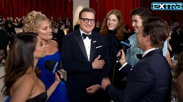 Oscars 2023: Brendan Fraser Brings His Sons to the...