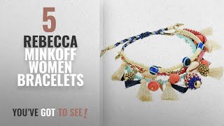 10 Best Rebecca Minkoff Design Women Bracelets: Rebecca Minkoff Women's Blair Beaded Ball Charm