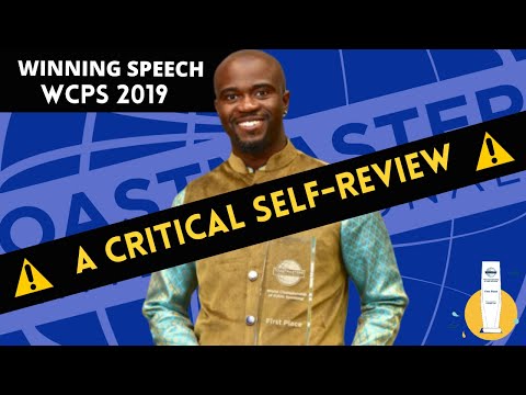 SPEECH ANALYSIS - World Champion of Public Speaking Breaks Down His Winning Speech