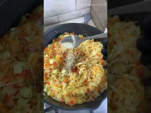 Капустная запеканка 💥#капуста #запеканка #запеканкаскапустой # ...
