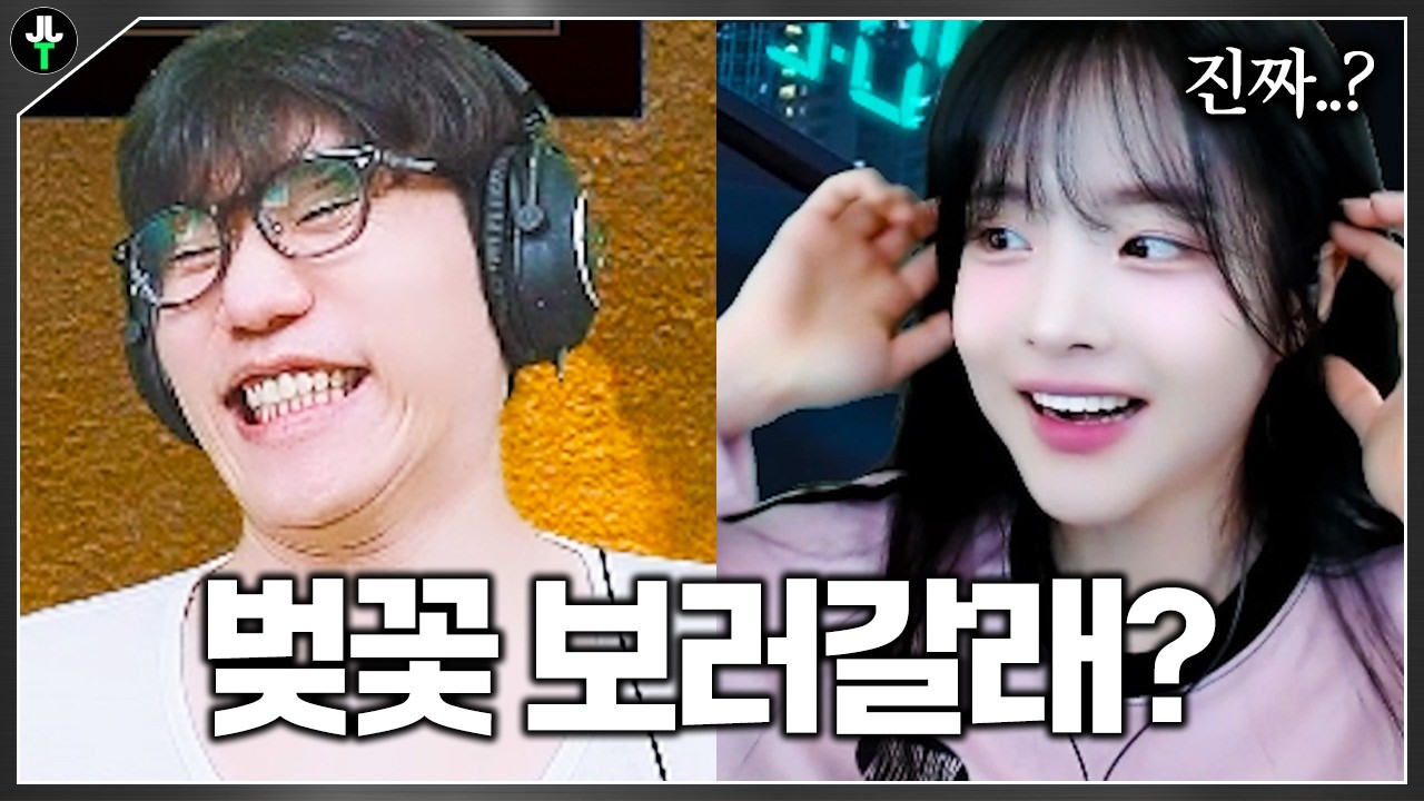 해기야 벚꽃 보러갈래?