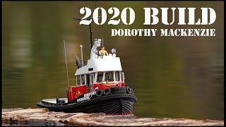 DOROTHY MACKENZIE Scratch Build Logging Tug in 1/16 scale